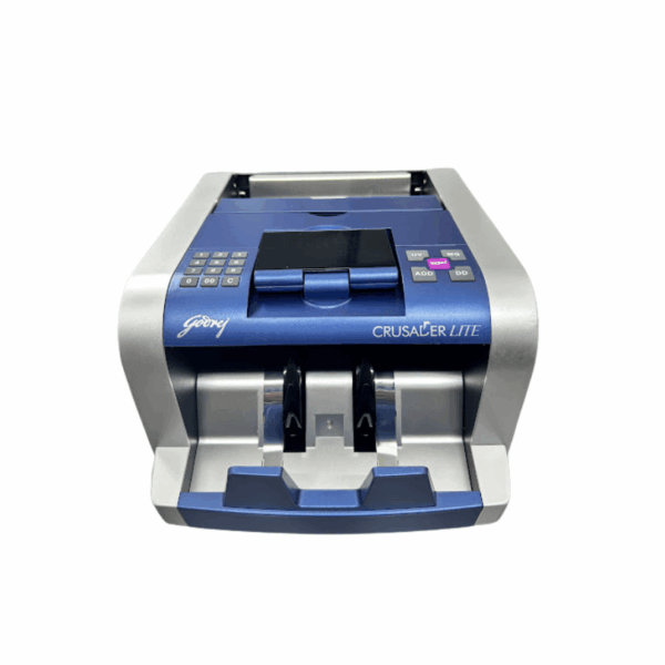 Godrej Crusader Lite Currency Counter & Authenticator - Compact, Reliable & Secure Cash Management